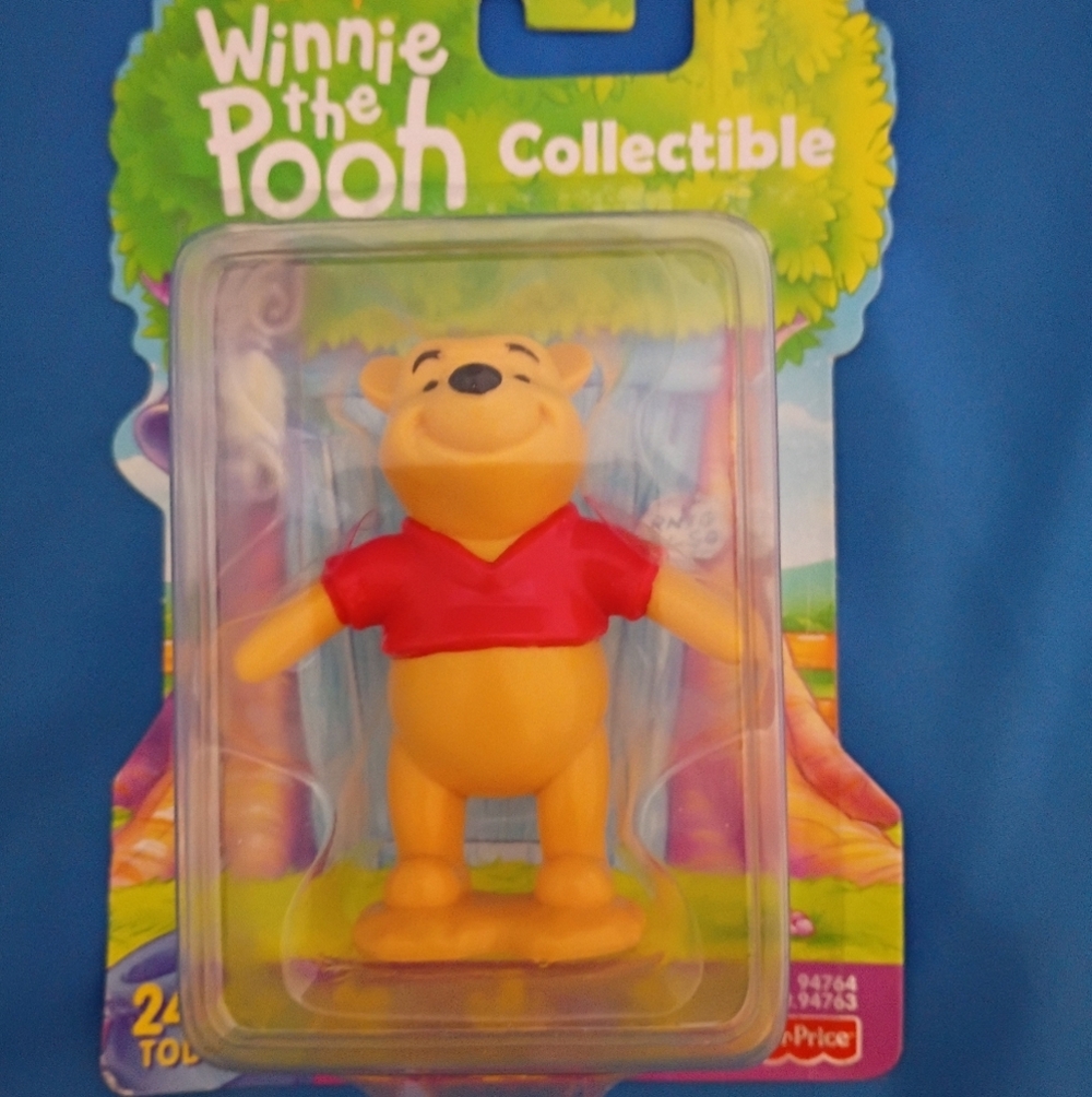 Vintage Fisher Price Winnie The Pooh Collectable Toy.